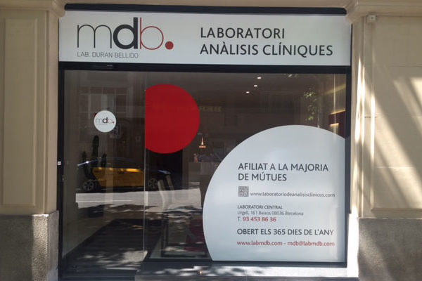 Laboratorio analisis clinicos en Barcelona Aribau